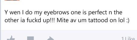 thrashedroadfur's tweet image. #Facebooknews #sharpiebrows