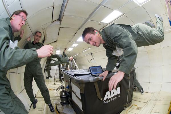 ADA_Tech's tweet image. Completion of #ZeroG flights validating design for a new #watermist #extinguisher for #ISS. PI: Thierry Carriere