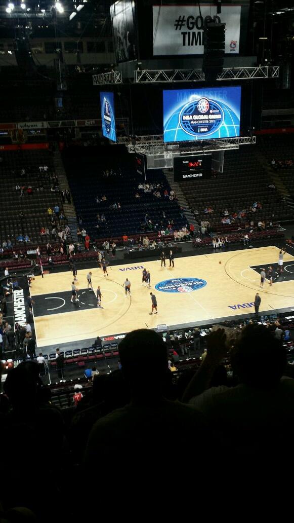 Whating some guys shoot some hoops