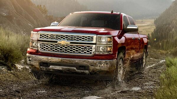 PlatinumChevy1's tweet photo. It may wear a bowtie, but the #Chevy #Silverado is ready to work. Learn more at our Silverado vs. All Event! http://t.co/3SiZqXVuaj