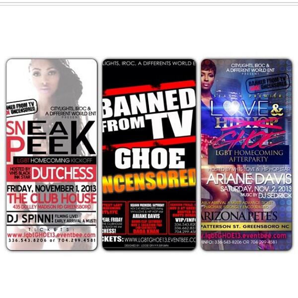 Lowkey_CoolAF's tweet photo. @Lowkey_CoolAF: WHEN REALITY TV MEETS LGBT GHOE BANNED FROM TV:GHOE UNCENSORE 
3DAY 3EPISODES 
FILMING ALL WEEKEND 
http://t.co/wymCf8OJAb