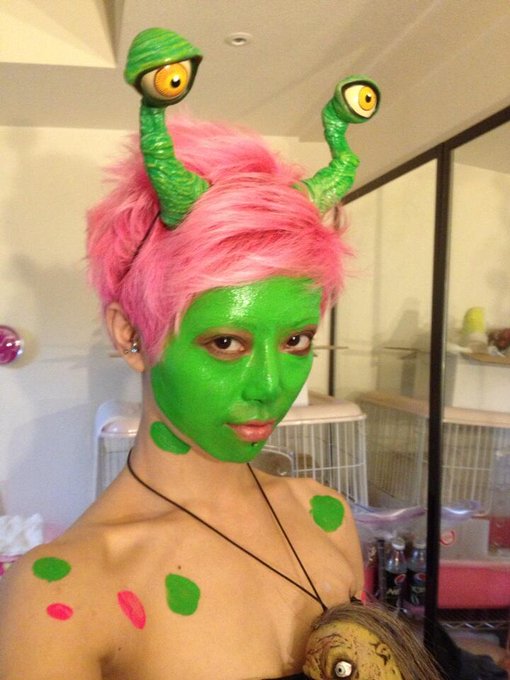 ハロウィン仮装計画をしていた。。相当ナイw＿|￣|○ 相当&hellip;まちがってしまった&hellip;＿|￣|○ http://t.co/tQxLkygi1Z