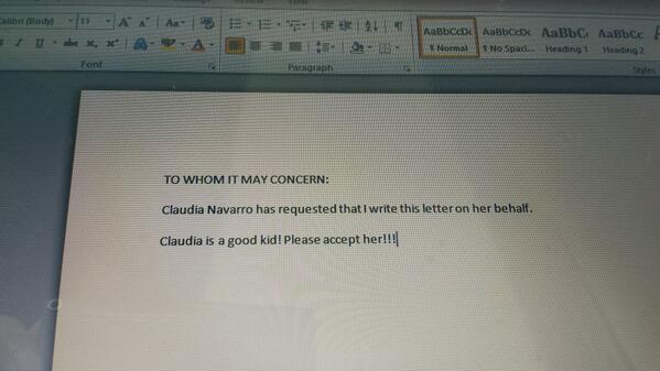 ThiNguyen6's tweet photo. One of the things that I hate about coaching is writing reference letter. http://t.co/PSZ9fCtJ7L