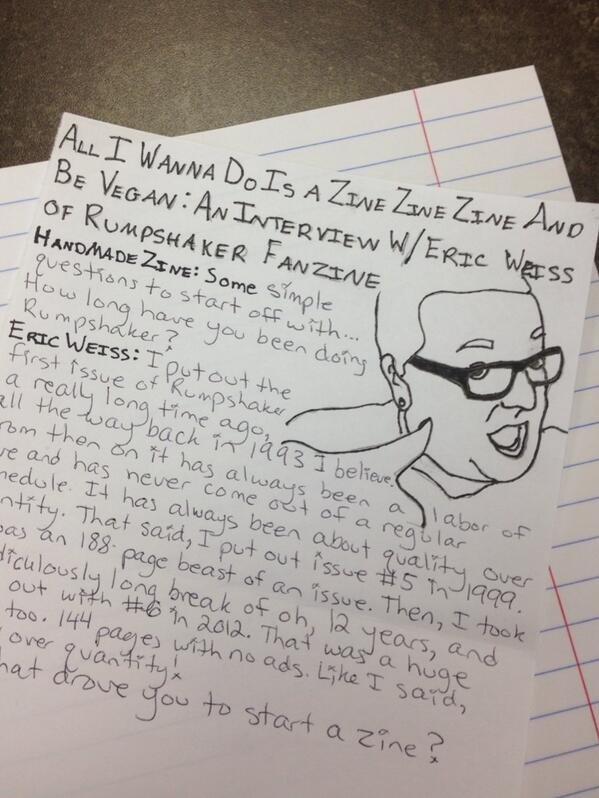 School has been sucking up all of my time lately. Finally found some time to start the @EricRS feature for issue 4.