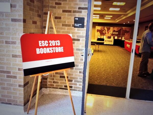 ESC13Conference's tweet image. The ESC 2013 Bookstore is open! Check it out on the first floor of the SUB! #ESC13