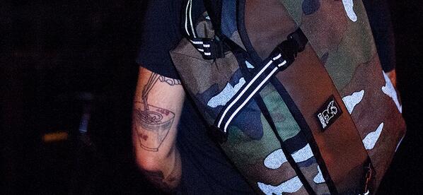 Need more reflectivity in your life? Soon we'll have <a href="/Chrome_Ind/">Chrome Industries</a>'s bags in a Reflective Woodlands Camo. Stay tuned!