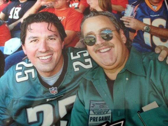 JFL4th's tweet photo. Jeff and Jim in Denver before the shock of the second half took hold. http://t.co/s4W6pQkii8
