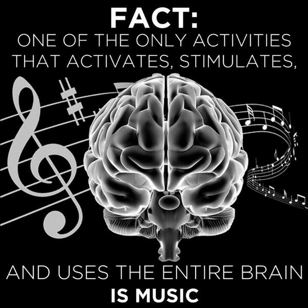 pensadosplace's tweet photo. One of the only activities that activates, stimulates, and uses the entire brain, is music. http://t.co/uMwzqTFQYQ http://t.co/aXHpvY8r9w