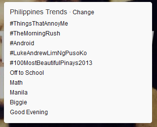 JeromeUpdates's tweet photo. #LukeAndrewLimNgPusoKo very much trending still! @ponce_jerome http://t.co/tTaJNPeDNM