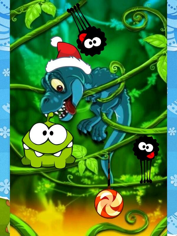 Маленький монстрик Ам Ням желает вам веселых праздников!corbin