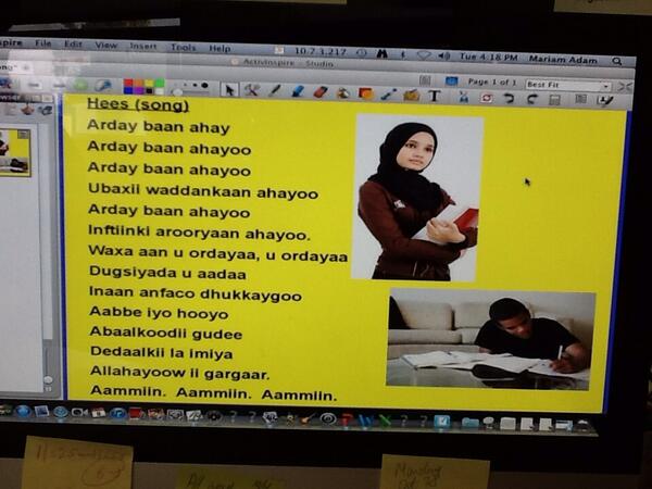 emjuca3's tweet photo. Final product! Mariam and I are ready for the reporters! http://t.co/Is9cWCW7cg