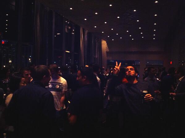 The after party for #dayjobdoc is swinging!