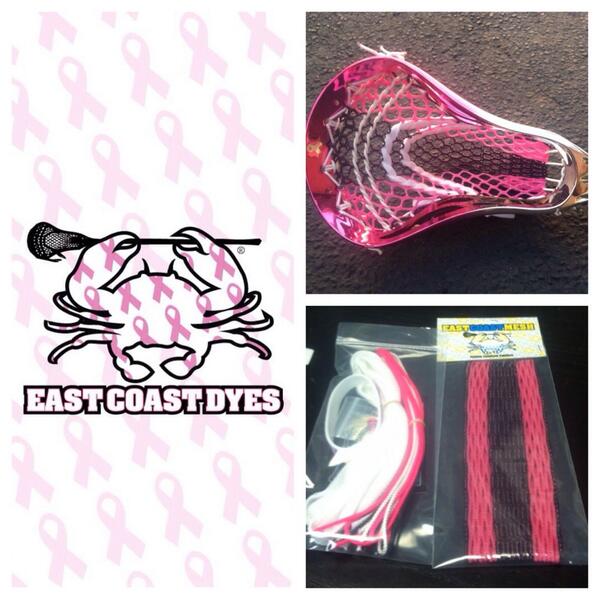LacrossePics's tweet photo. Have you gotten your #BreastCancerAwareness mesh from @EastCoastDyes?? #LaxersForBoobies http://t.co/hTTMIlmur8