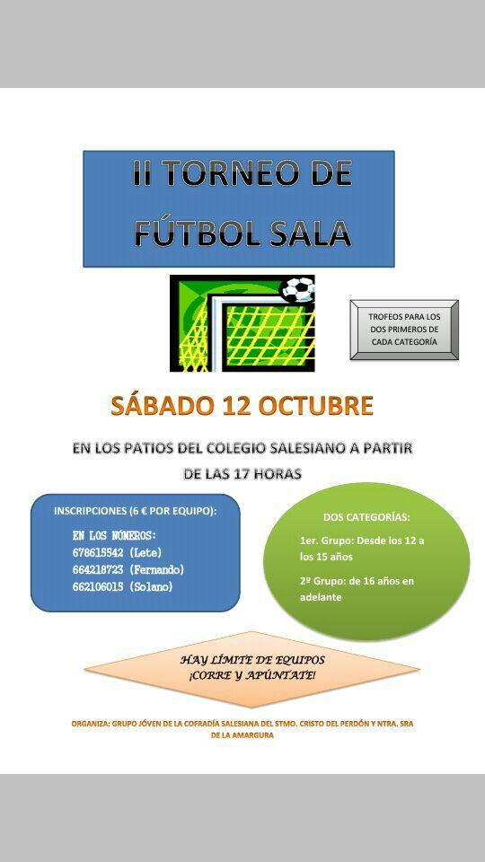 CoframarguraPZB's tweet photo. Apúntate que hay plazas limitadas!!ya hay varios equipos!!rt http://t.co/ReoHVxBlaB