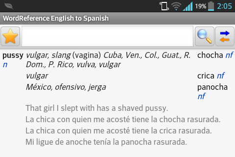 sophiknapp's tweet image. El #WordReference y sus ejemplos...