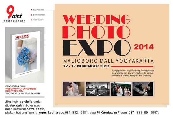 SeeJogja's tweet photo. #jogja @luminoskreatif: 12-17/11/13 Wedding Photo Expo di Malioboro Mall YK | CP: 087-888-99-5557  http://t.co/JVe48RBB2r