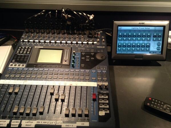 Gary__Adams's tweet image. At M-B World to deliver a breakfast meeting and can&apos;t find the switch to turn on the cinema! #whichbutton