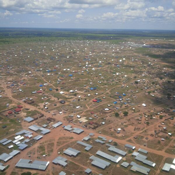 ICSGroupLLC's tweet photo. Juba, South Sudan from the Sky http://t.co/2hdrhz3He8