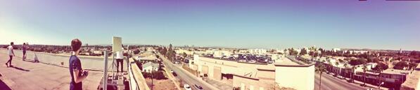TheVampsBrad's tweet photo. LA from a rooftop #beaaaautiful http://t.co/NnuoD78mWK