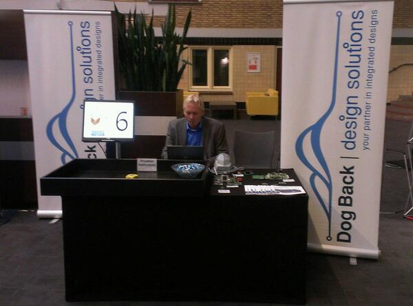 DogBackDesign's tweet photo. Today at the #FHI Design Automation &amp; Embedded Engineering event #Brabanthallen in Den Bosch http://t.co/XWHmhSlVUn