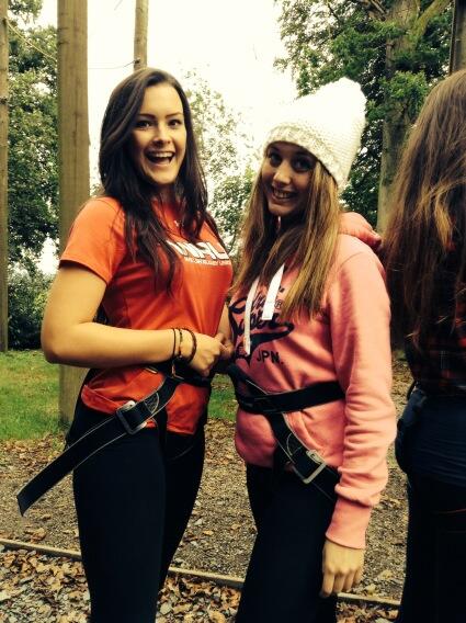 High ropes yesterdaaaay😝<a href="/AnWilliams96/">Anna Williams</a> #highropes #glanllyn