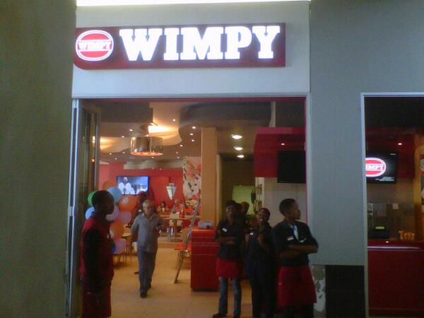 buzzybait1's tweet image. @Micros_SA #LiveNotification Wimpy Campus Square