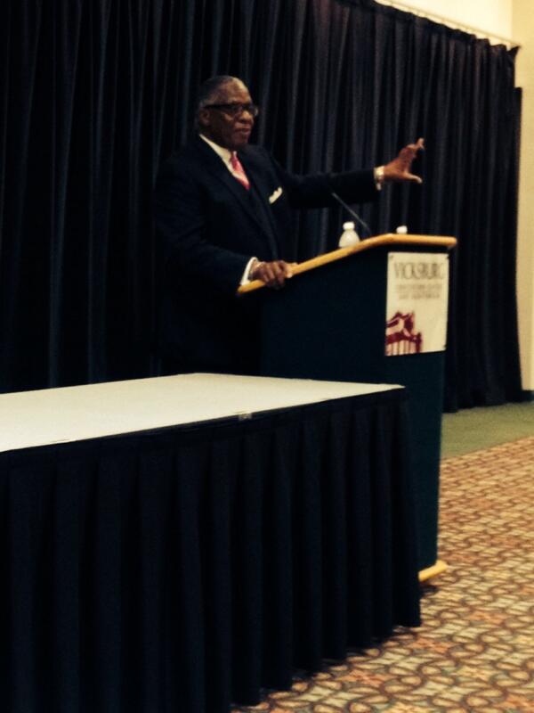 PhilipGunnMS's tweet image. Mayor Flaggs kicking off #mssolutions in Vicksburg.