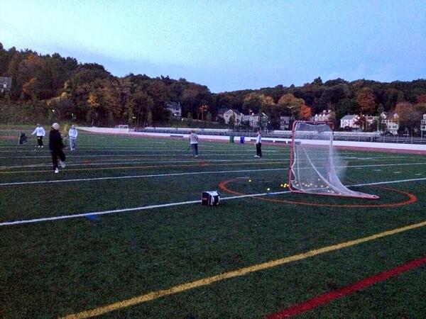 LacrossePics's tweet photo. Early morning practice #FallBall (pic via @BCwlax) #Lacrosse http://t.co/luQ5kDRWMg