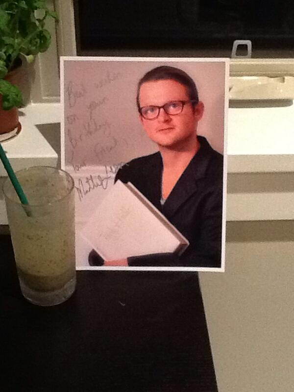 vanessaleon88's tweet photo. Starting my morning off right with a healthy smoothie &amp; inspirational words from #myfriend http://t.co/yqEf1kKO4f
