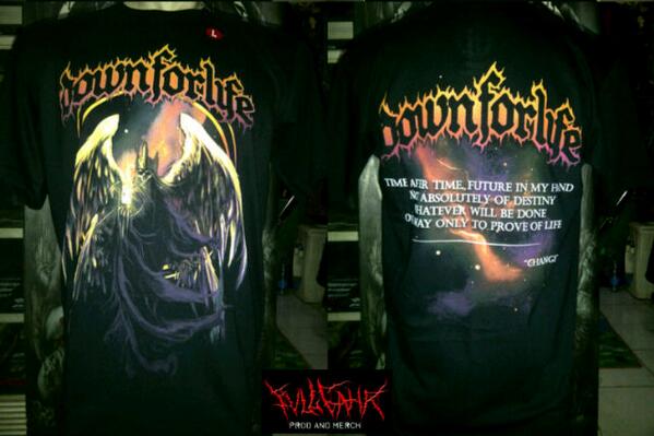 FULLGAHR_Prod's tweet photo. Ts DOWN FOR LIFE "Time" | Size:L | IDR:125k | Order: 085694556011/2849556C http://t.co/f3opYBKHb3