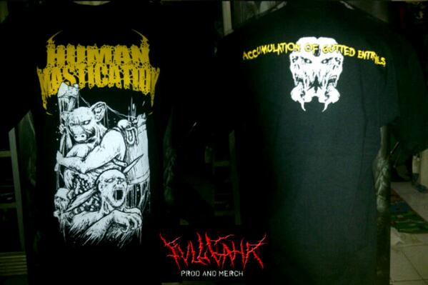 FULLGAHR_Prod's tweet photo. Ts HUMAN MASTICATION "Accumulation" IDR:125k | Order: 085694556011/2849556C http://t.co/raBDxj1dzi