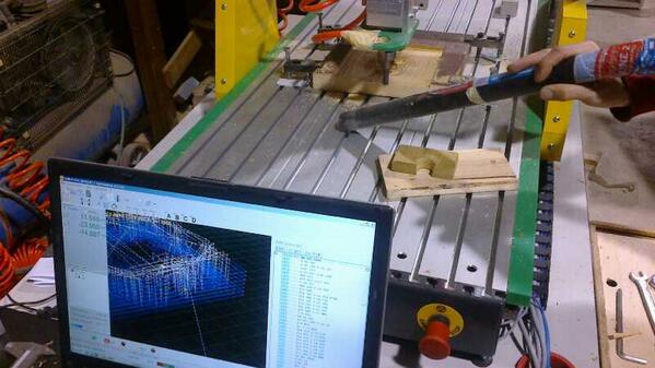 Wedofablab's tweet image. A tiger with #cncmilling #cnc #wedofablab #falab