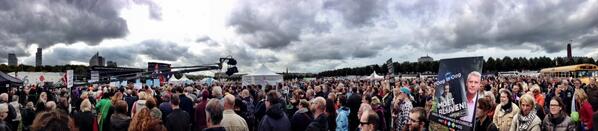 Panoramaatje. #malieveld #demonstratie #niet123weg