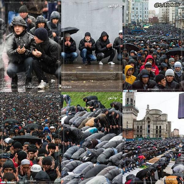 m_rhili1's tweet photo. صلاة #عيد_الاضحى في موسكو*صور رائعة نشرتها العام الماضي*
رابط الموضوع بجانب رابط الصورة http://t.co/XDHGX58FCF #الحج http://t.co/NR6N2uBx2n
