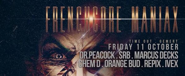 HCoore's tweet photo. FRENCHCORE MANIAX time out (Gemert,Netherlands) http://t.co/ESWuR8ry2I