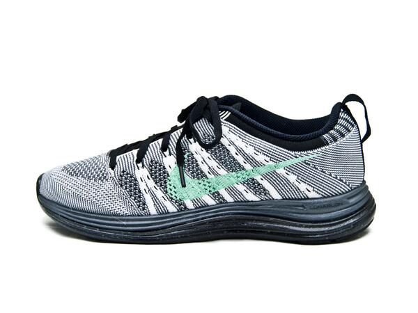 WMNS Nike Flyknit Lunar1+
White/Green Glow/Dark Grey/Black 
€160,-
