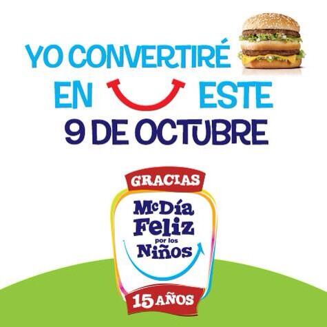 Nuestros atletas estaran el dia d hoy en Mcdonald Pradera a las 15:00 convirtiendo Big Macs en sonrisas #McDiaFeliz