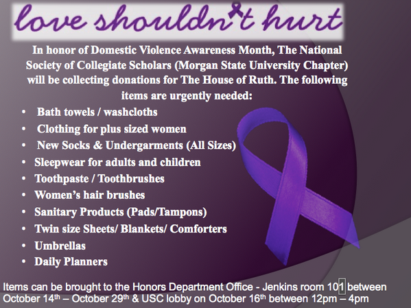 NSCS_MSU's tweet photo. **CORRECTION** Items can be dropped off at the honors office Jenkins Rm 101 not 105. @MSUFollowers http://t.co/EE5kxOySSL