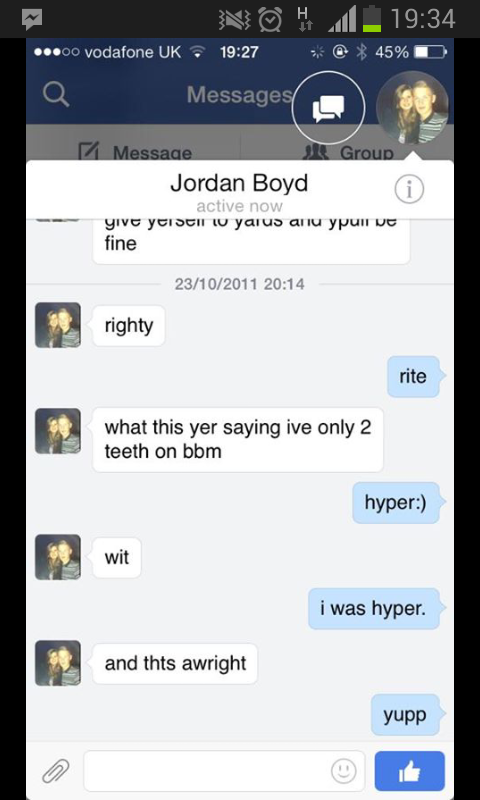 JordanJimmyKane's tweet image. Lmfao young bruces mails in 2011 #hyper:) #2teeth