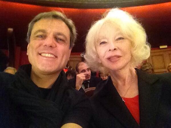 Avec @jnmirande à la Comédie Française