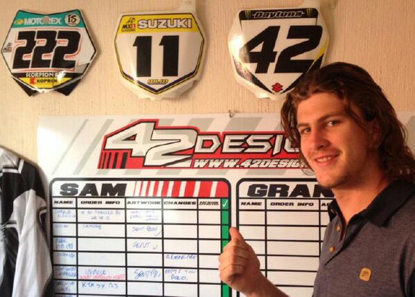 Stopped by <a href="/42_designs/">42designs.net</a> HQ to sort out some upcoming prints with <a href="/Grant_42/">Grant Wilson</a> #TheWorks #ActionSport #Amped #JungleRush