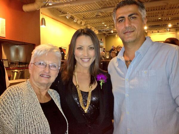 TomZillich's tweet image. Dance pro Kelly Konno (@HelloKellyEnt) at #SurreyBC Civic Treasures event Tues with mom Joan &amp;amp; friend Thomas (pic).