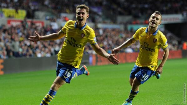 Arsenal's tweet image. The #Arsenal Player of the Month is... @aaronramsey again - for the third straight month! arsenal.com/news/news-arch…