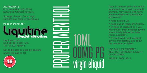 Liquitine's tweet photo. A blast of Mentholyptus; this is Proper Menthol! Label design by the #eSmiths at http://t.co/1KFrYeTOBz  #eliquid http://t.co/HxysawbnYT