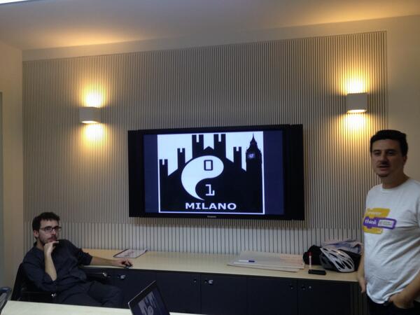 giordanoscalzo's tweet image. #CoderDojoMi a Londra!