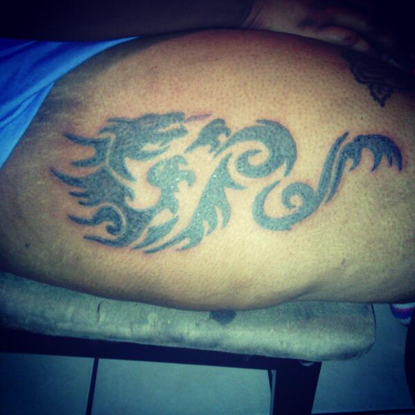 ohboyprince10's tweet photo. Tribal dragon tattoo http://t.co/00VABX7MZB