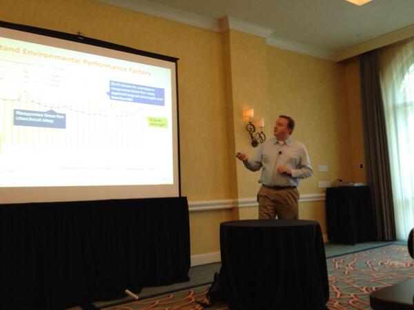 kwhite6531's tweet image. Mobile Web: You are only as fast as your slowest third-party says @CompuwareAPM&apos;s Mark Eshelby at #apmperform.