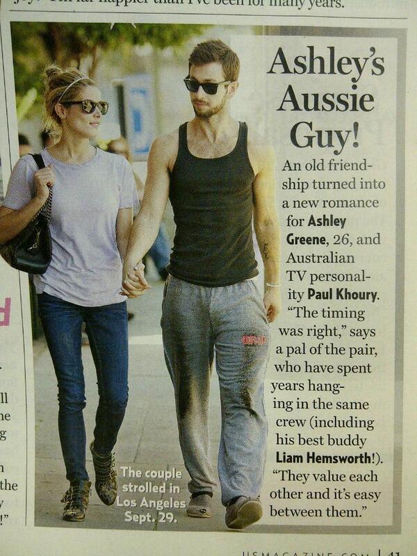 epnebelle's tweet photo. Ashley Greene with new boyfriend in US Weekly http://t.co/Q89nXUBNp7