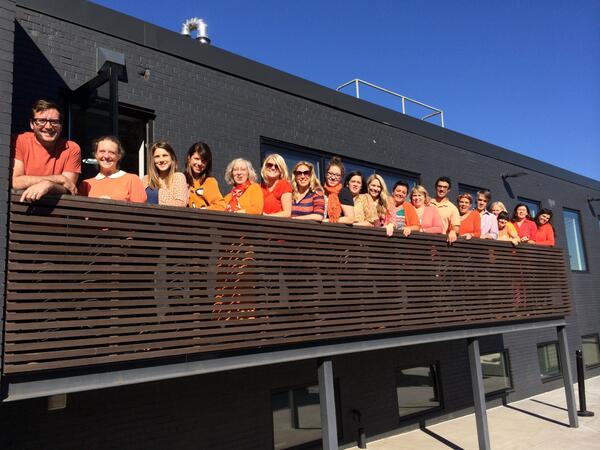Our friends <a href="/TREATANDCOMPANY/">TREAT AND COMPANY</a> &amp; <a href="/KNOCKinc/">KNOCK</a> are sporting orange and supporting anti-bullying pride for #UnityDay2013