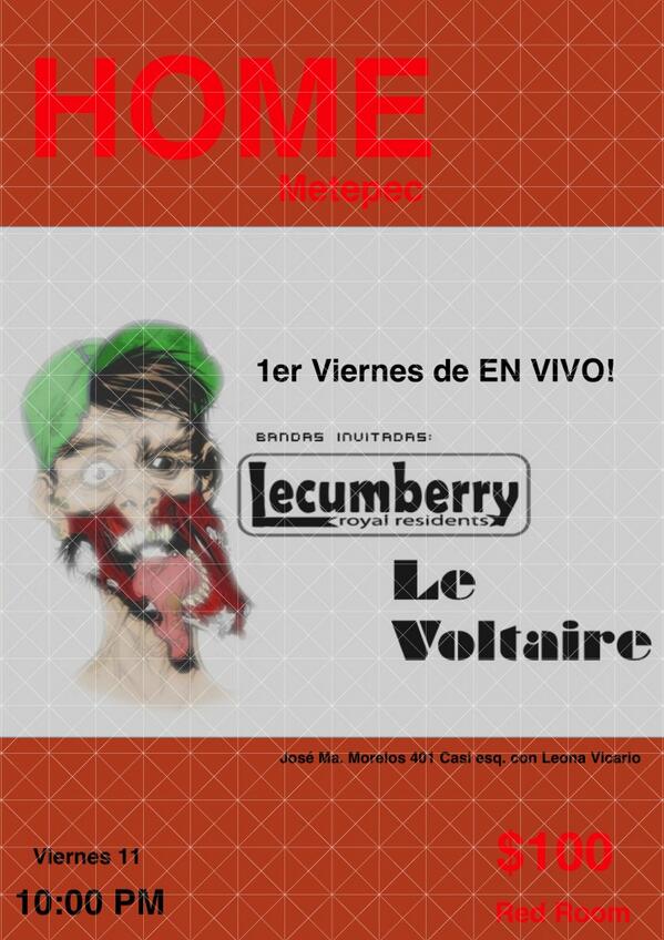 HomeMetepec's tweet photo. Primer Viernes de En Vivo! http://t.co/FgrS0OYP8Y